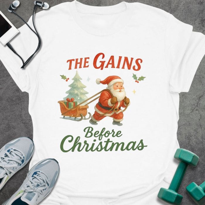 T-Shirt White / S The Gains T-Shirt