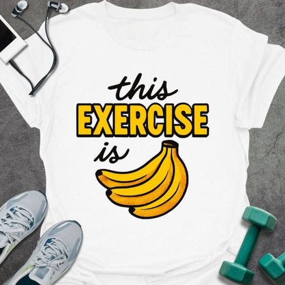 T-Shirt White / S This Exercise T-Shirt