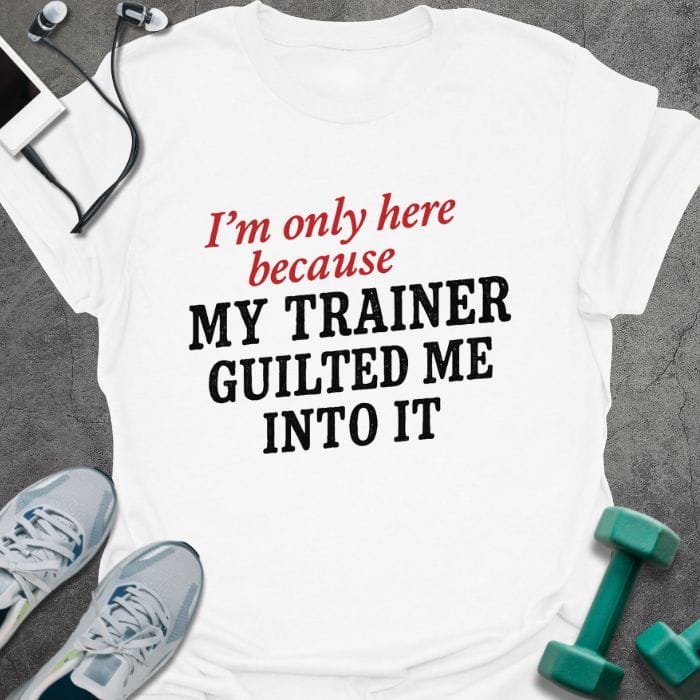 T-Shirt White / S Trainer Guilt T-Shirt