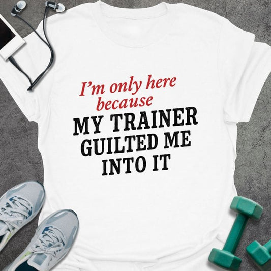 T-Shirt White / S Trainer Guilt T-Shirt