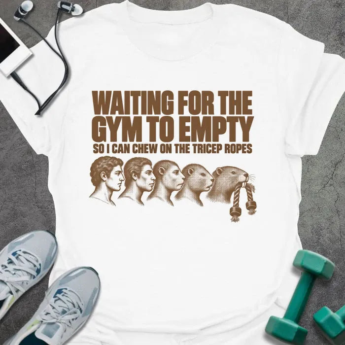 T-Shirt White / S Tricep Ropes T-Shirt