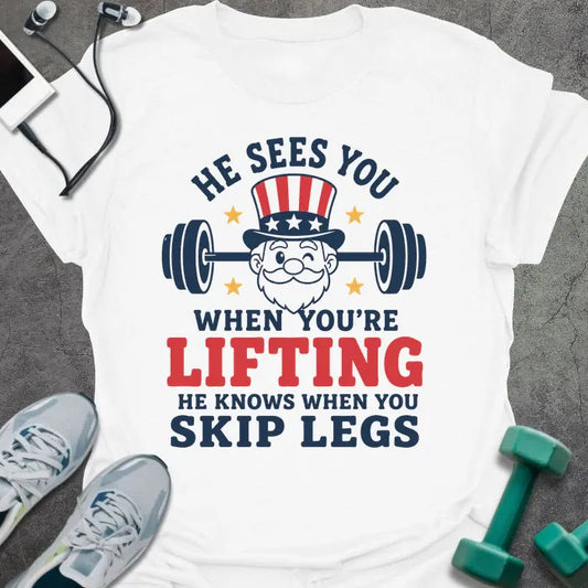 T-Shirt White / S Uncle Lifts T-Shirt