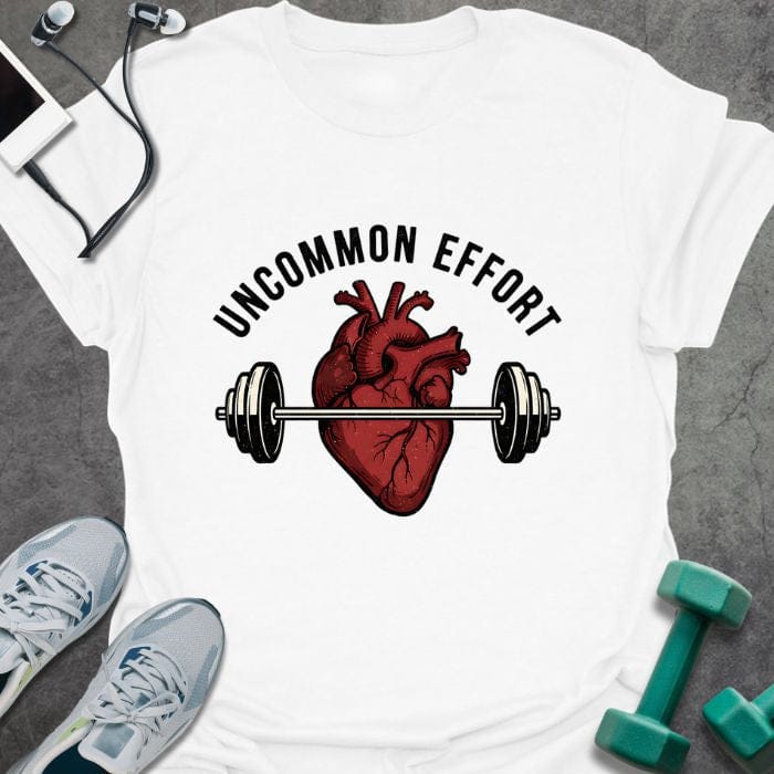 T-Shirt White / S Uncommon Effort T-Shirt