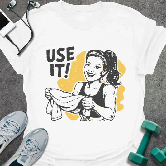 T-Shirt White / S Use It