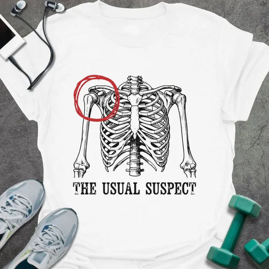 T-Shirt White / S Usual Suspect R T-Shirt