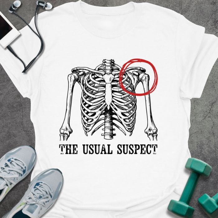 T-Shirt White / S Usual Suspect T-Shirt