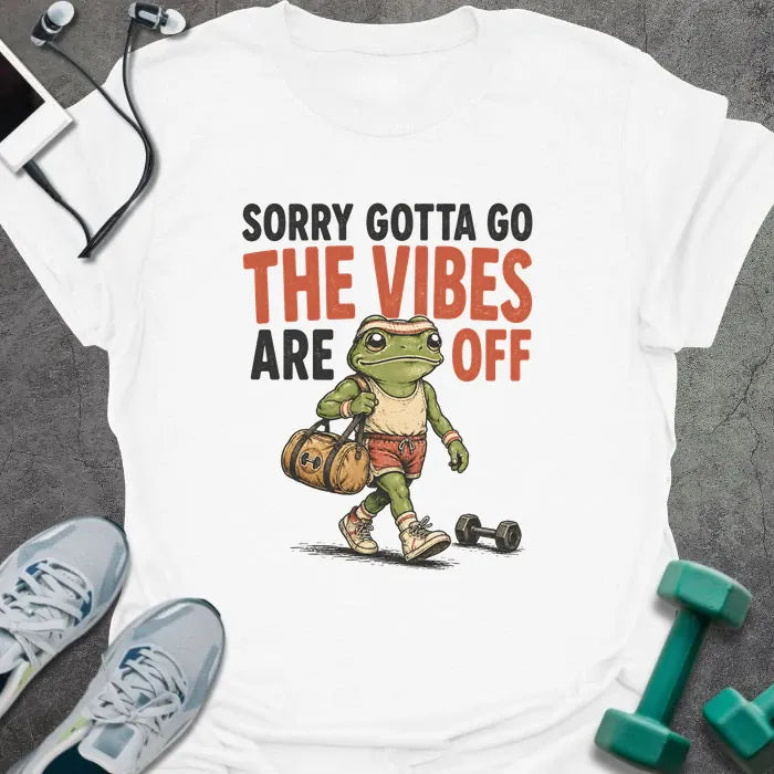 T-Shirt White / S Vibes Off T-Shirt