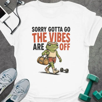 T-Shirt White / S Vibes Off T-Shirt