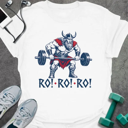 T-Shirt White / S Viking Barbell