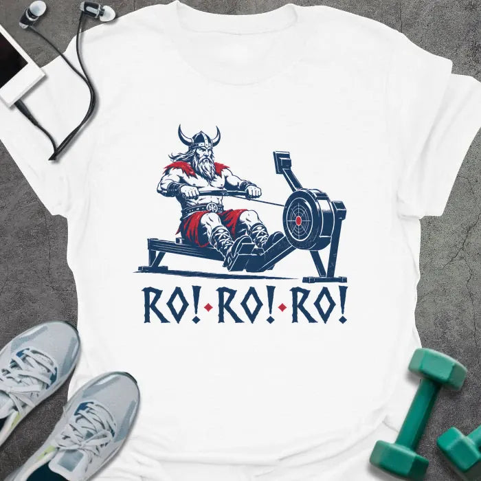 T-Shirt White / S Viking Rower