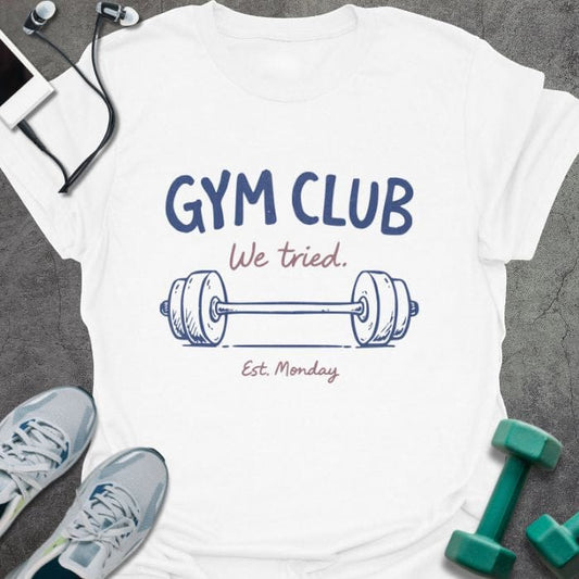 T-Shirt White / S We Tried T-Shirt