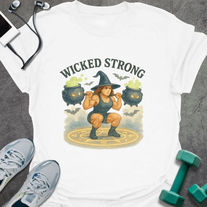 T-Shirt White / S Wicked Strong T-Shirt