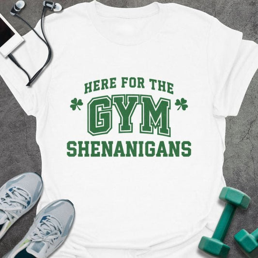 T-Shirt White / XS Gym Shenanigans T-Shirt