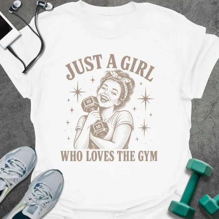 T-Shirt White / XS Just a Girl T-Shirt