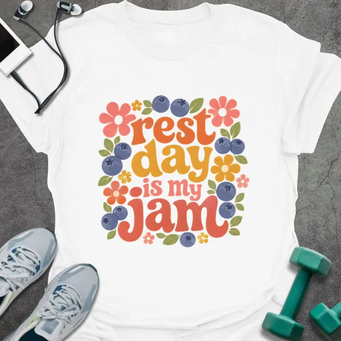 T-Shirt White / XS Rest Jam T-Shirt