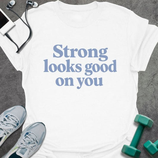 T-Shirt White / XS Strong Looks T-Shirt
