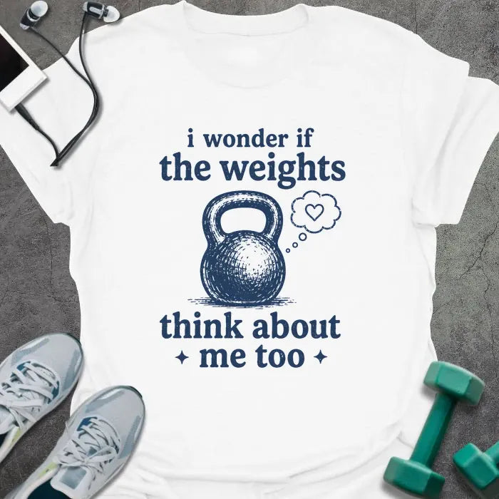 T-Shirt White / XS Weights Wonder T-Shirt