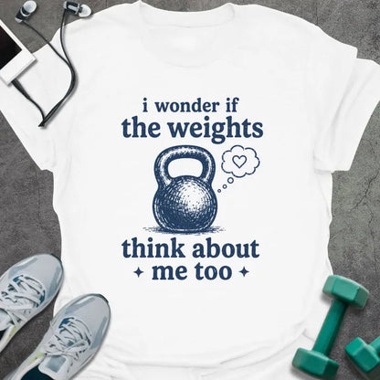 T-Shirt White / XS Weights Wonder T-Shirt