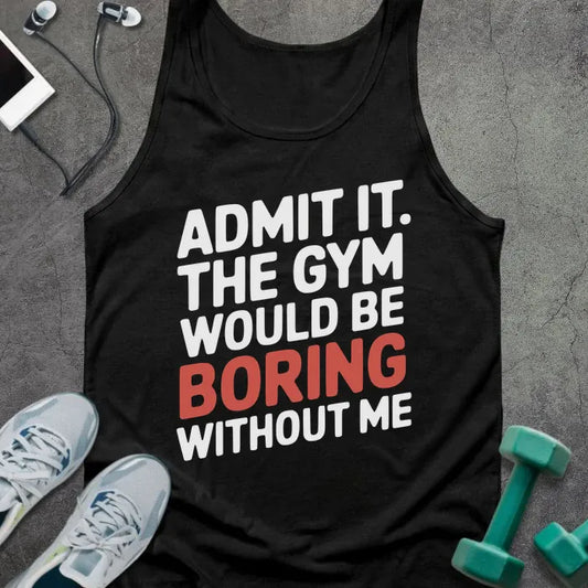 Tank Top Black / XS Admit It Tank