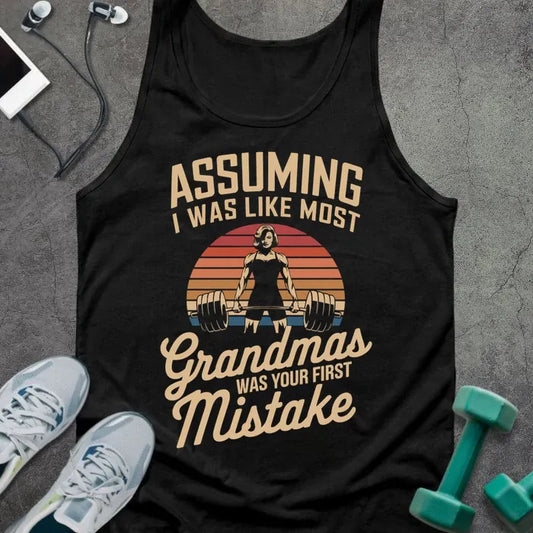 Tank Top Black / XS Average Grandma Tank