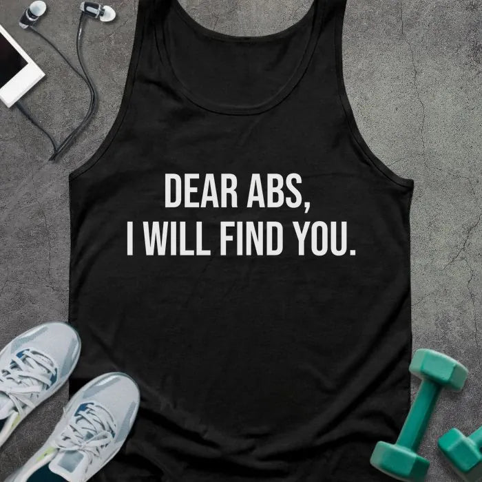 Tank Top Black / XS Dear Abs Tank