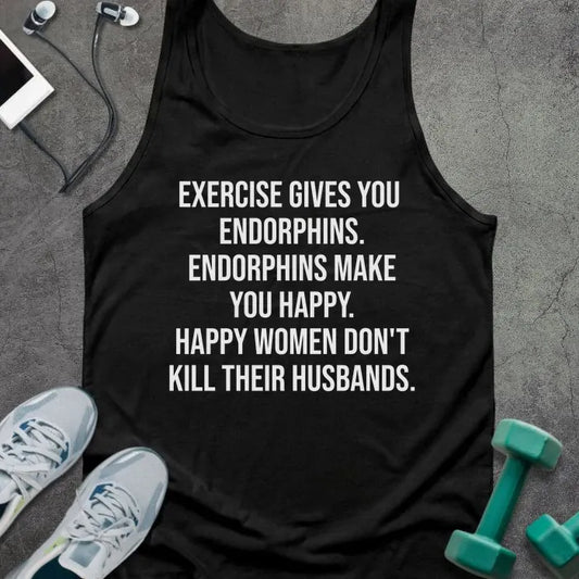 Tank Top Black / XS Endorphins Tank
