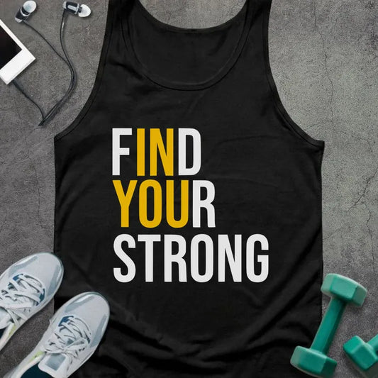Tank Top Black / XS Find Your Strong Tank