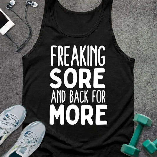 Tank Top Black / XS Freaking Sore Tank