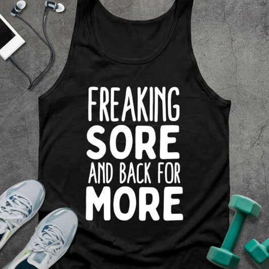 Tank Top Black / XS Freaking Sore Tank