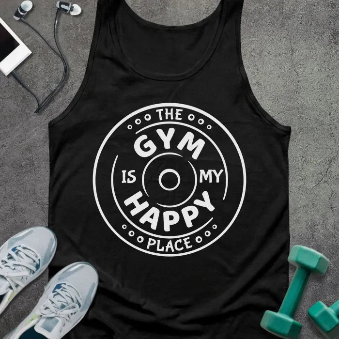 Tank Top Black / XS Happy Place Tank