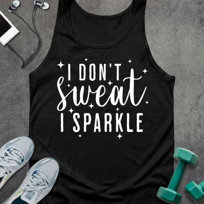 Tank Top Black / XS I Don't Sweat Tank