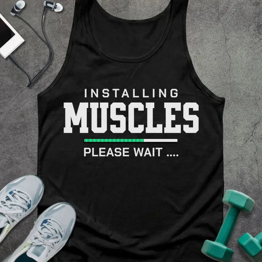 Tank Top Black / XS Installing Muscles Tank