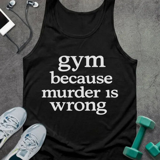 Tank Top Black / XS Murder Is Tank