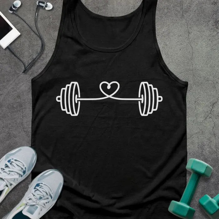 Tank Top Black / XS String Heart Tank