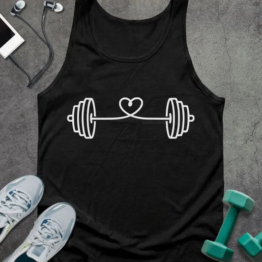 Tank Top Black / XS String Heart Tank