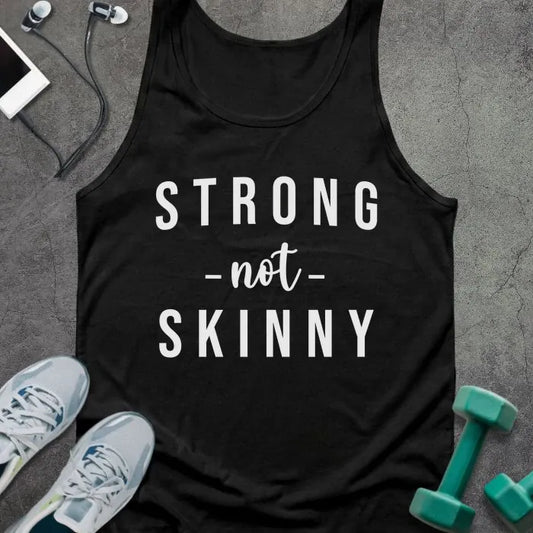 Tank Top Black / XS Strong Not Skinny Tank