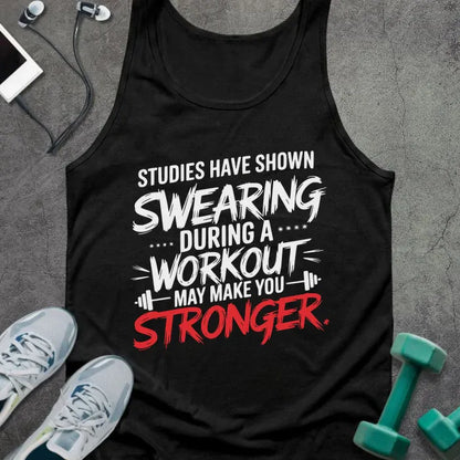 Tank Top Black / XS Workout Study Tank