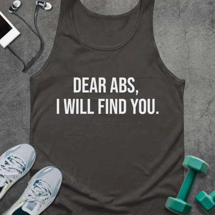 Tank Top Dark Grey / XS Dear Abs Tank