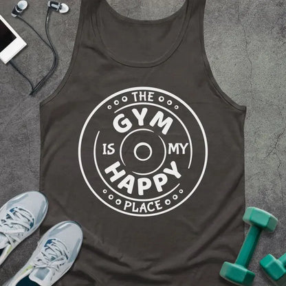 Tank Top Dark Grey / XS Happy Place Tank