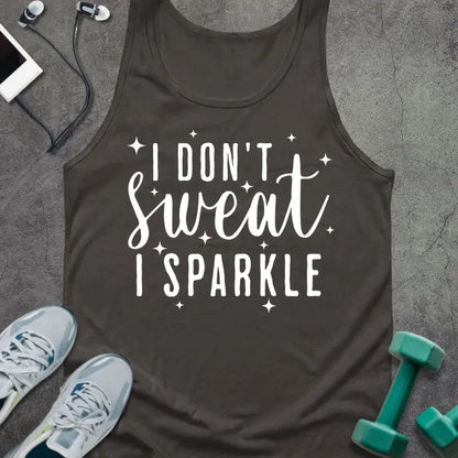 Tank Top Dark Grey / XS I Don't Sweat Tank