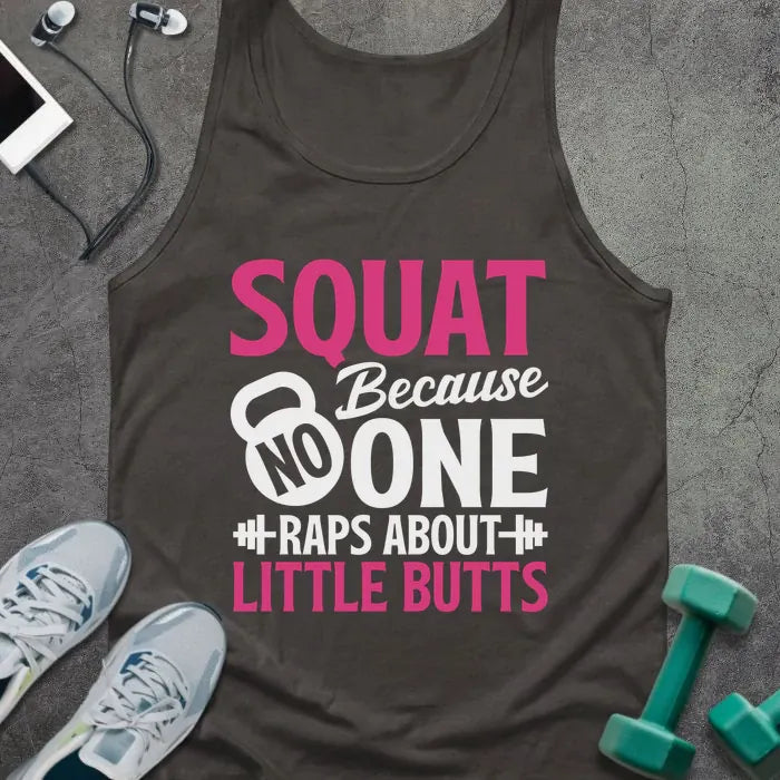 Tank Top Dark Grey / XS Nobody Raps Tank