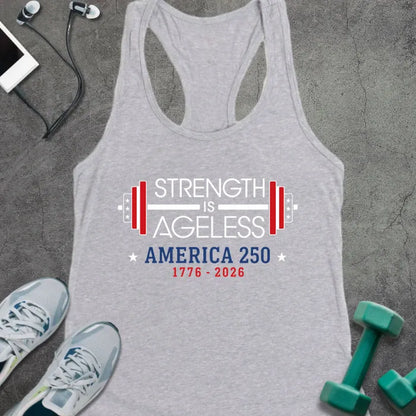 Tank Top Heather Grey / XS America Ageless