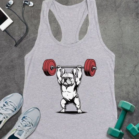 Tank Top Heather Grey / XS Frenchie Lift Tank