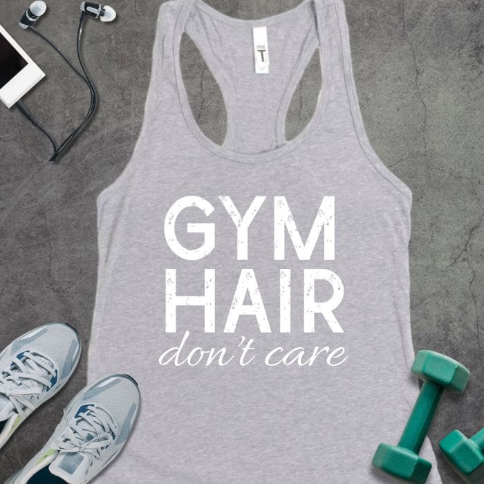 Tank Top Heather Grey / XS Gym Hair Tank