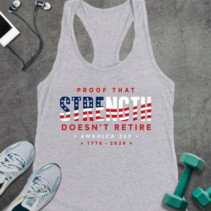 Tank Top Heather Grey / XS Patriot Proof