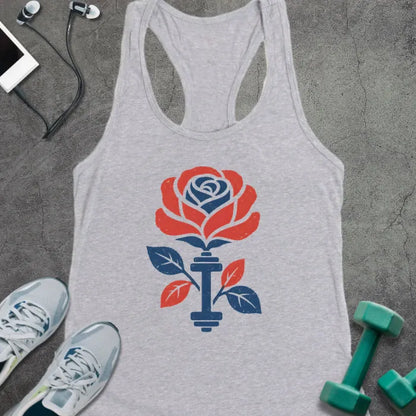 Tank Top Heather Grey / XS Patriot Rose