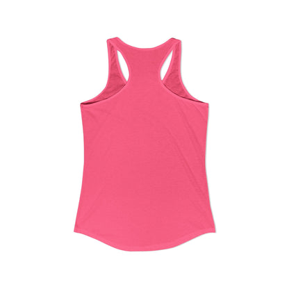 Tank top with kettlebell and American flag pattern in red, white, and blue