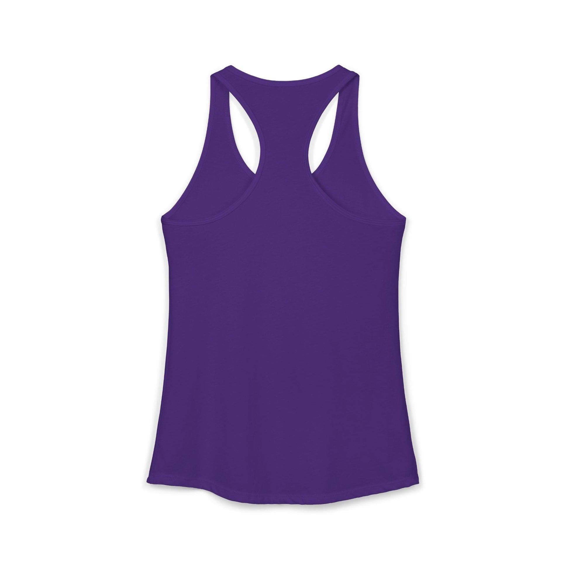 Tank top with kettlebell and American flag pattern in red, white, and blue