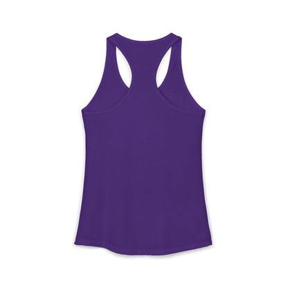 Tank top with kettlebell and American flag pattern in red, white, and blue