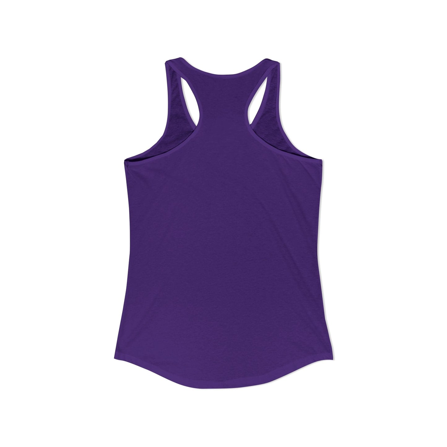 Tank top with kettlebell and American flag pattern in red, white, and blue